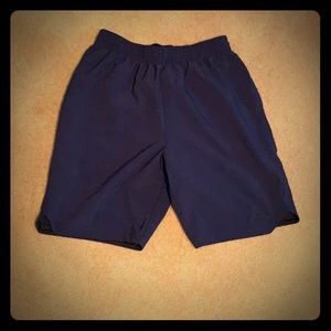 Dark Blue Adidas Medium Jogger Shorts